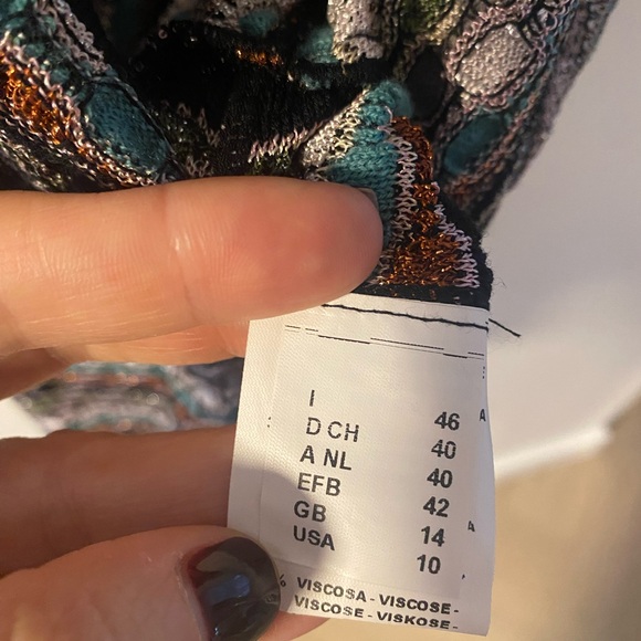 Missoni v-neck wrap sweater - EUC - Picture 5 of 5
